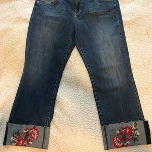 Dear John cropped denim- Brand New w/tags